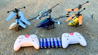 V-max  HX 713  Blue RC Helicopter Unboxing & Flying Test