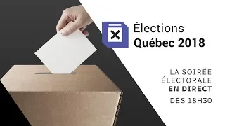 Soirée électorale au Québec