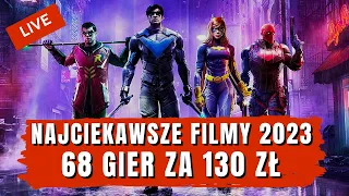 🔴 NAJciekawsze premiery 2023, inwazja GIER | LIVE