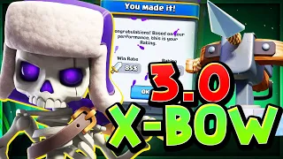 *DESTROYING* Path of Legends With 3.0 Xbow Cycle! — Clash Royale