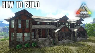 ARK - Large House With Dino Pen