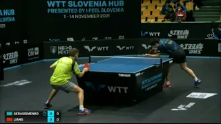 KIRILL GERASSIMENKO vs LIANG JINGKUN | Highlights | 2021 WTT Contender Lasko | Final