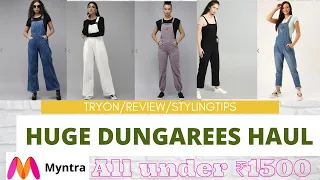 MYNTRA | HUGE DUNAGRESS HAUL | STYLING TIPS | HONEST REVIEW | TRYON | AFFORDABLE PRICES | WINTERWEAR