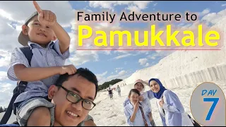 (Family Vlog) Liburan keluarga ke Turki 2022 secara mandiri - Day 7: Hierapolis & Pamukkale