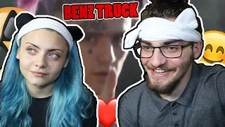 Me and my sister watch lil peep - benz truck (prod. smokeasac) for the first time (Reaction)