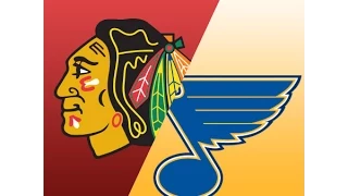 Chicago Blackhawks AT St. Louis Blues (NHL 15)