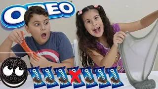 NÃO ESCOLHA O OREO ERRADO! - SLIME CHALLENGE