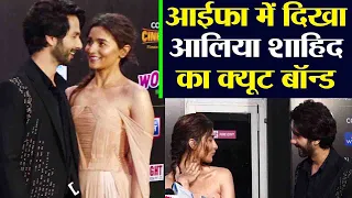 Alia Bhatt & Shahid Kapoor share cute bond at IIFA 2019;Watch video | FilmiBeat