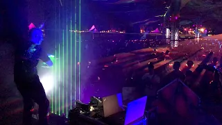 Electric Universe Psytrance Laserharp Concert at Indian Spirit Festival 2019