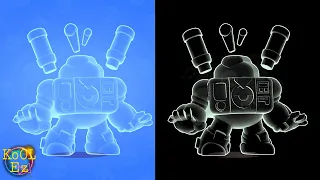 Brawl Stars All Brawlers Losing Pose Animations (Common + DARK MODE) in Graveyard Shift