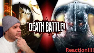 I KNOW LITERALLY NOTHING !!!!Skyrim VS Dark Souls (Dragonborn VS Chosen Undead) | DEATH BATTLE!