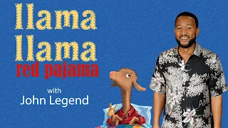 John Legend Reads Llama Llama Children Book Red Pajama