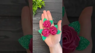 Amazing Roses from EVA Foam Easy Flowers DIY Tutorial Crafts