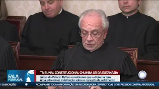 Tribunal Constitucional chumba lei da eutanásia