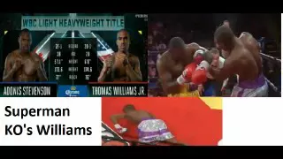 Adonis Stevenson Vs Thomas Williams Jr. Post Fight Analysis: Calls Out Ward/Kovalev Winner