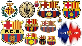 Evolution of FC Barcelona Logo