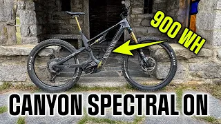 Canyon Spectral ON con batteria da 900 Wh: il test