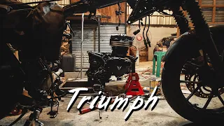 ประกอบเครื่อง Triumph.... ซ่อมศูนย์หมดเป็นแสน ซ่อมเองก็ได้ครับ [บทสรุป]