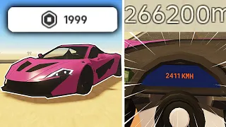 COMPREI O CARRO LIMITADO DE 2.000 ROBUX ESPORTIVO NO A DUSTY TRIP