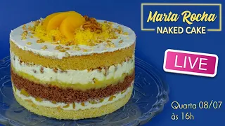 🔴 Live - Marta Rocha Naked Cake - Chef Silvia Nicolau