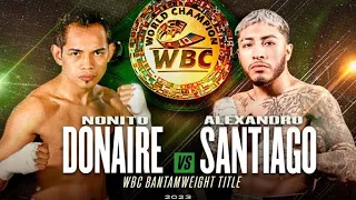 Nonito Donaire vs Alejandro Santiago Quick Pick