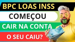 🔥💰BPC LOAS começa cair na Conta o EMPRÉSTIMO/ PODE COMEMORAR