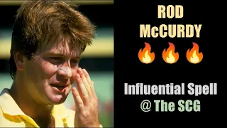 ROD McCURDY | 3/40 @SCG |AUSTRALIA vs WEST INDIES| 1st FINAL | Benson & Hedges World Series Cup 1985