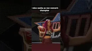 The wwe women's champion sasha banks on raw 2016