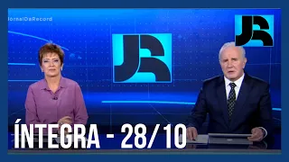 Assista à íntegra do Jornal da Record | 28/10/2020