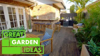 We Turn This Patio Into a STUNNING Space for Outdoor Entertaining | GARDEN | Great Home Ideas