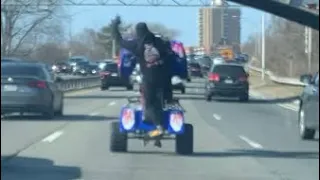 Yamaha Banshee NYC Highway Work