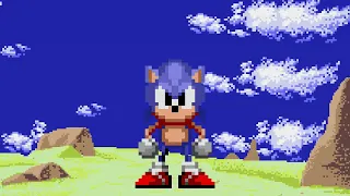 Sonic CD Ending Sprite Animated Remake