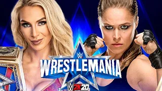 FULL MATCH : Charlotte Flair vs Ronda Rousey for SmackDown Women's Championship at WrestleMania 38