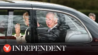 King Charles and Camilla return to Buckingham Palace