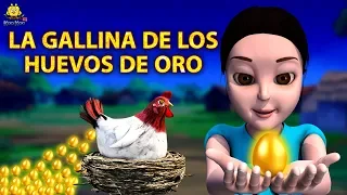 La gallina de los huevos de oro - Cuentos de dormir para niños | Historias Españolas Para Niños