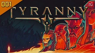 Let's Play Tyranny Hard #001 Character Creation: We Are The Law! (Roleplay / Gameplay)