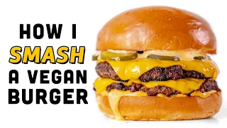 Vegan SMASH BURGERS!