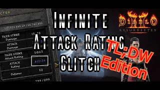 TL;DW: 800,000+ ATTACK RATING BUG | Weird Assassin Glitch in Patch 2.4 | Diablo 2 Resurrected D2R