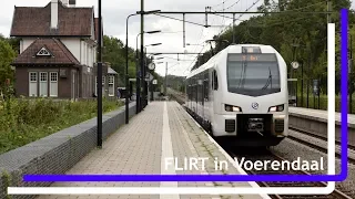 Arriva FLIRT 451 passeert station Voerendaal