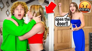 CHEATING WITH THE DOOR LOCKED PRANK ON GIRLFRIEND