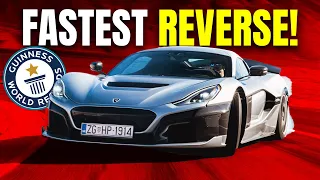 WATCH the Rimac Nevera Go 171 MPH in Reverse & SHATTER World Record