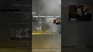 THEY FIXED THE OLD CALL OF DUTY SERVERS!