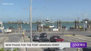 TxDOT ferry operations to adjust traffic routes for vehicles entering and exiting