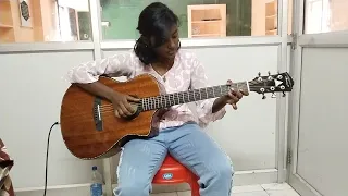 ondra renda kaakha kaakha guitar cover by Aswitha