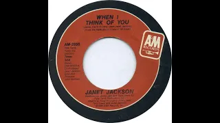 JANET JACKSON  *  When I Think of You  1986   HQ