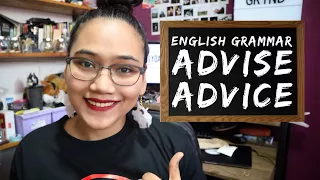 English Grammar: Advise Advice - Homonym Horrors - Civil Service Exam Review