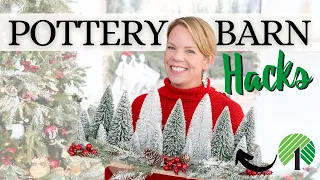 Pottery Barn HACKS🎄*EASY* Dollar Tree Christmas Decor Ideas for 2023