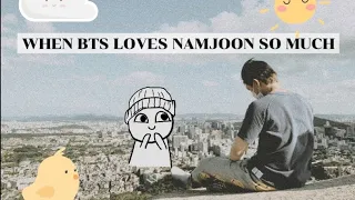 When BTS loves namjoon so much !! #bts #btsarmy #rm