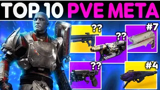 Top 10 META PVE Weapons in Destiny 2 Season 23 (According To The Community)