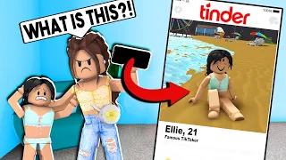 I Found My Daughter's SECRET TINDER Account..What I Saw Will SHOCK YOU! - ROBLOX (Bloxburg Roleplay)